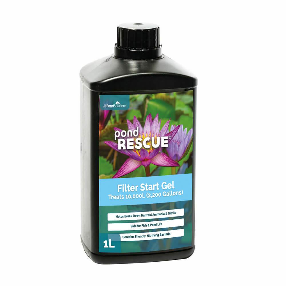 PondRescue Filter Start Gel 1L - 2.5L Treats 10,000-25,000 Litres - AllPondSolutions