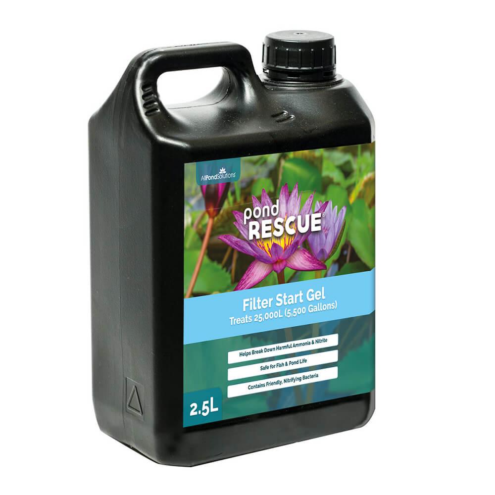 PondRescue Filter Start Gel 1L - 2.5L Treats 10,000-25,000 Litres - AllPondSolutions