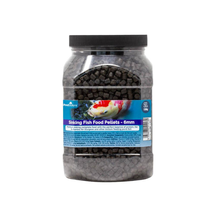 Sinking Fish Food Pellets ‚6mm - 2L & 5L - AllPondSolutions