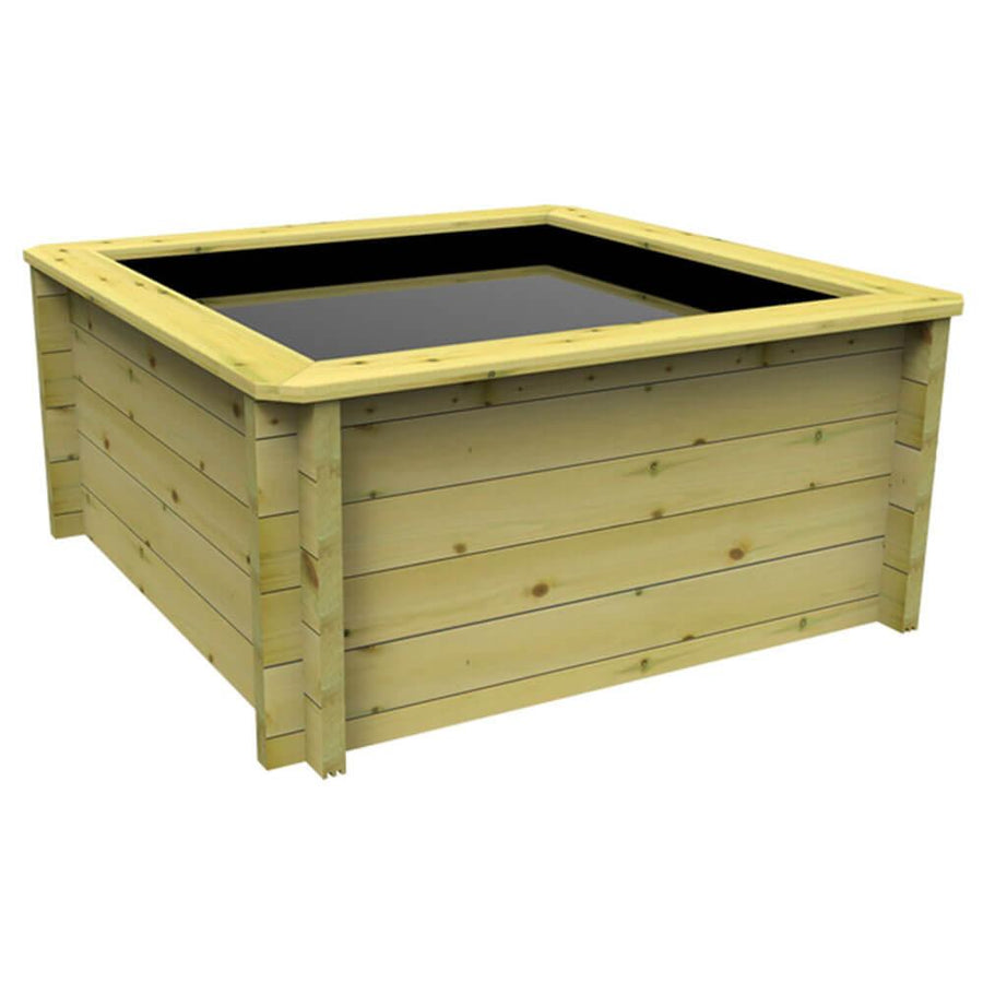 The Garden Timber Company Wooden Pond ‚Äì 1.5m x 1.5m - AllPondSolutions