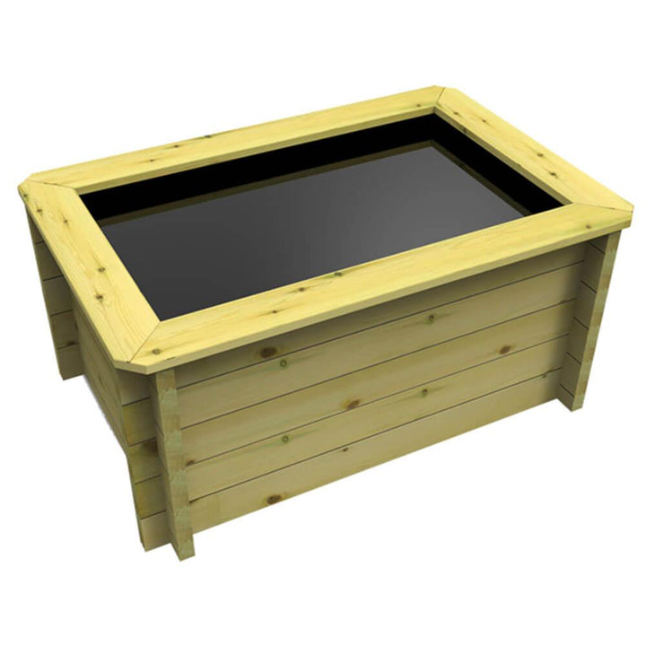 The Garden Timber Company Wooden Pond ‚Äì 1.5m x 1m - AllPondSolutions