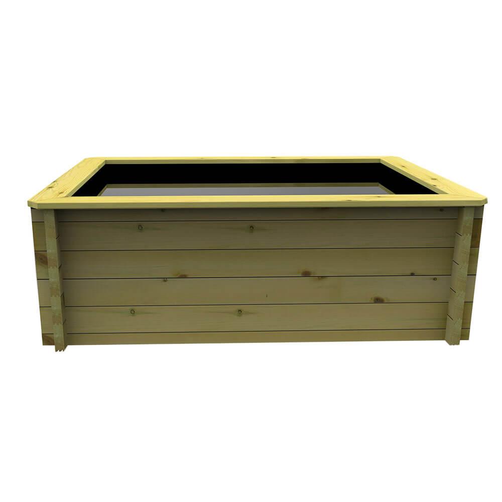 The Garden Timber Company Wooden Pond ‚Äì 2m x 1.5m - AllPondSolutions