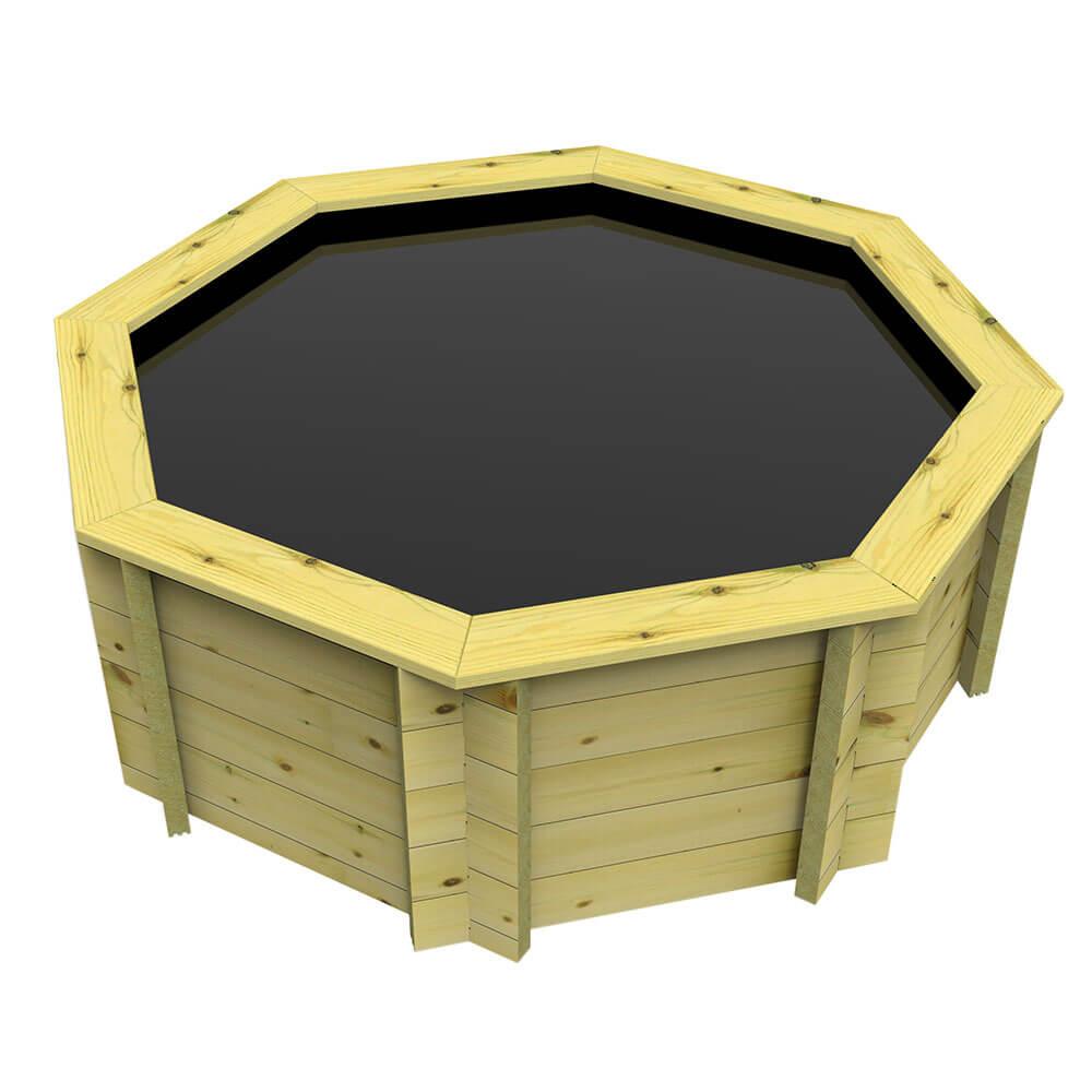 The Garden Timber Company Wooden Pond ‚Äì 6ft Octagonal - AllPondSolutions