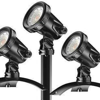 AllPondSolutions GPL-LED-3 underwater pond and garden light set of three
